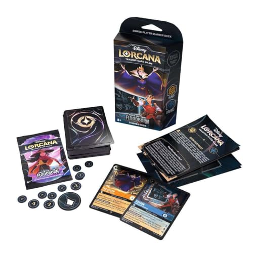 Starter Deck 2 Rise of the Floodborn - Amber Sapphire - Disney Lorcana TCG