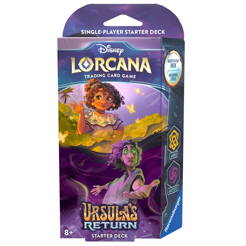 Starter Deck 4 Ursula's Return - Amber Amethyst - Disney Lorcana TCG