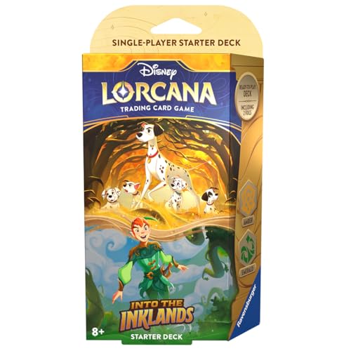Starter Deck 3 Rise of the Floodborn - Amber Emerald - Disney Lorcana TCG