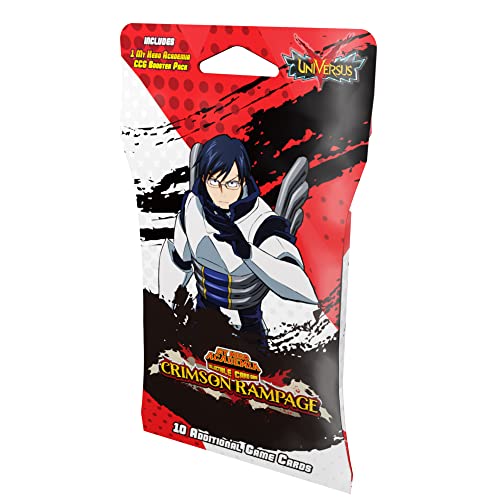 UNIVERSUS - MY HERO ACADEMIA - CAJA DE SOBRES CRIMSON RAMPAGE INGLÉS
