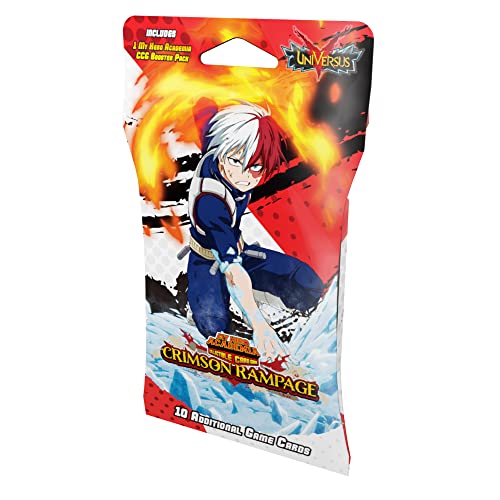 UNIVERSUS - MY HERO ACADEMIA - CAJA DE SOBRES CRIMSON RAMPAGE INGLÉS