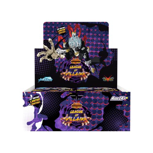 UNIVERSUS - MY HERO ACADEMIA - CAJA DE SOBRES LEAGUE OF VILLAINS INGLÉS