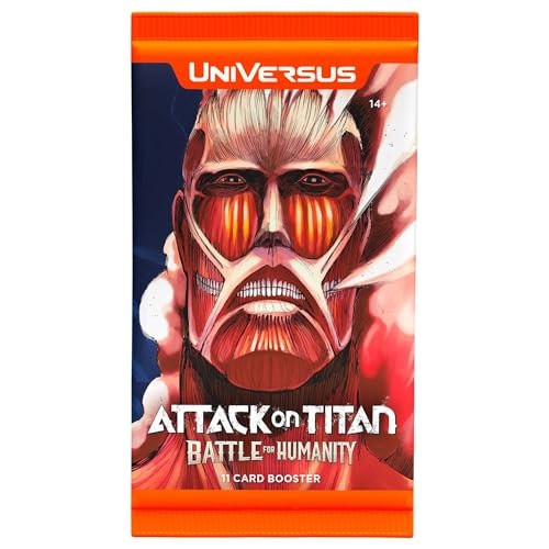 UNIVERSUS - ATTACK ON TITAN - CAJA DE SOBRES INGLÉS