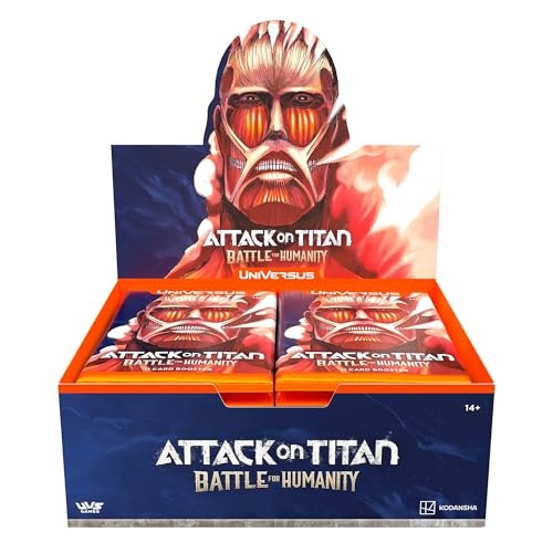 UNIVERSUS - ATTACK ON TITAN - CAJA DE SOBRES INGLÉS