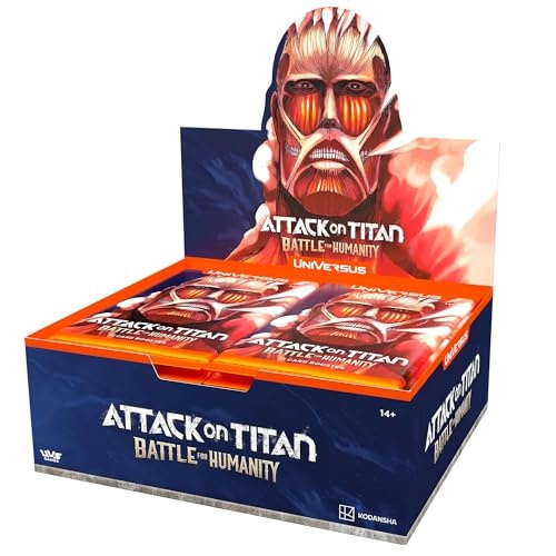 UNIVERSUS - ATTACK ON TITAN - CAJA DE SOBRES INGLÉS