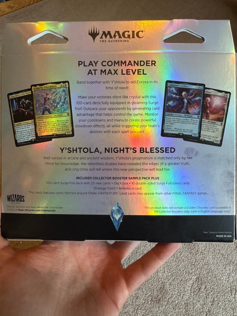 Final Fantasy - Revival Trance Commander Deck Collector's Edition - Magic the Gathering Inglés