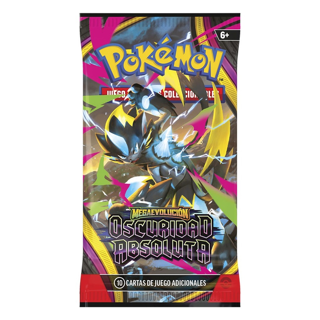 Pokémon Megaevolución - Oscuridad Absoluta - Sobre de cartas ESP