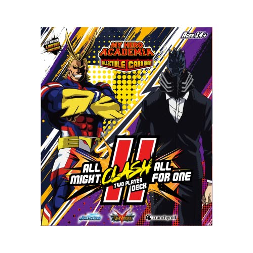 UNIVERSUS - MY HERO ACADEMIA - RIVAL BOX ALL MIGHT VS ALL FOR ONE INGLÉS