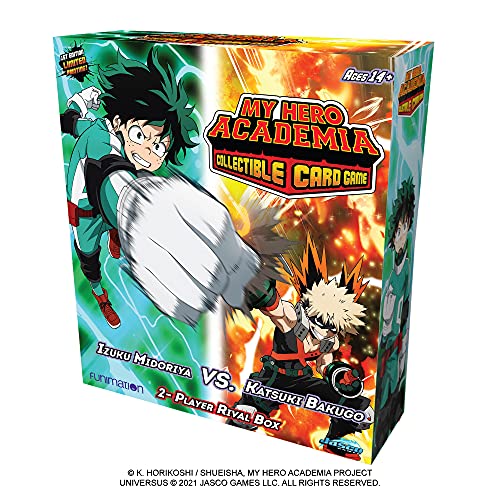 UNIVERSUS - MY HERO ACADEMIA - RIVAL BOX MIDORIYA VS BAKUGO INGLÉS