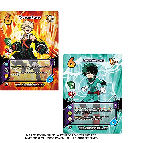 UNIVERSUS - MY HERO ACADEMIA - RIVAL BOX MIDORIYA VS BAKUGO INGLÉS