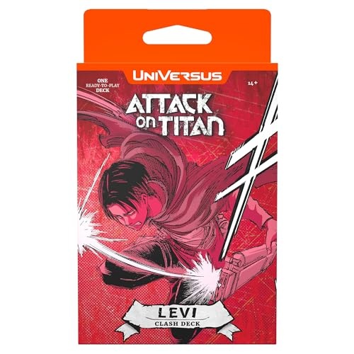 UNIVERSUS - Attack on Titan- Levi Clash Deck INGLÉS