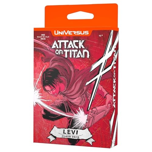 UNIVERSUS - Attack on Titan- Levi Clash Deck INGLÉS