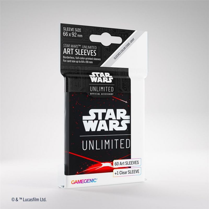 Fundas Rojas Gamegenic Star Wars Unlimited