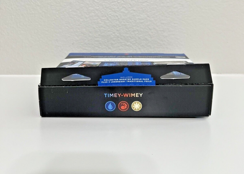 Magic the Gathering - Hasbro D2363 Magic the Gathering: Doctor Who Commander Deck - Masters of Evil - Black