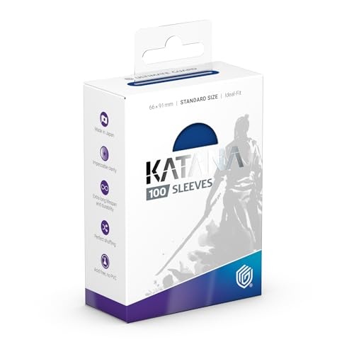 Fundas Katana Standard Azul Blue Bird 100 - Ultimate Guard Sleeves