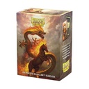 Fundas Dual Matte Art Fire Horse 2026 (100 ud.) - Dragon Shield - Standard