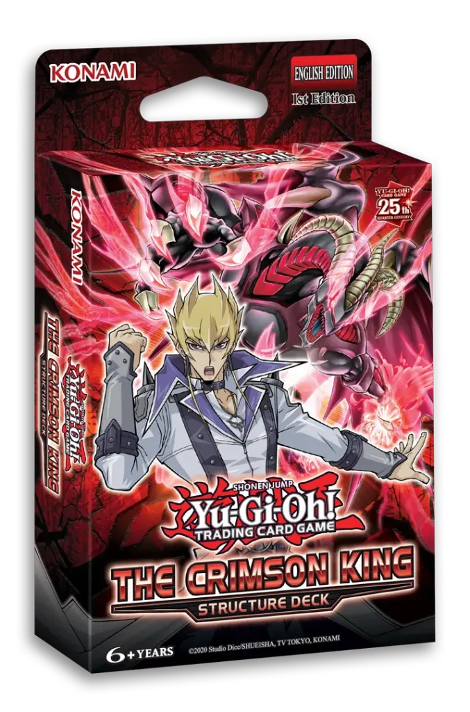 Yu-Gi-Oh - Starter The Crimson King - Structure Deck Inglés