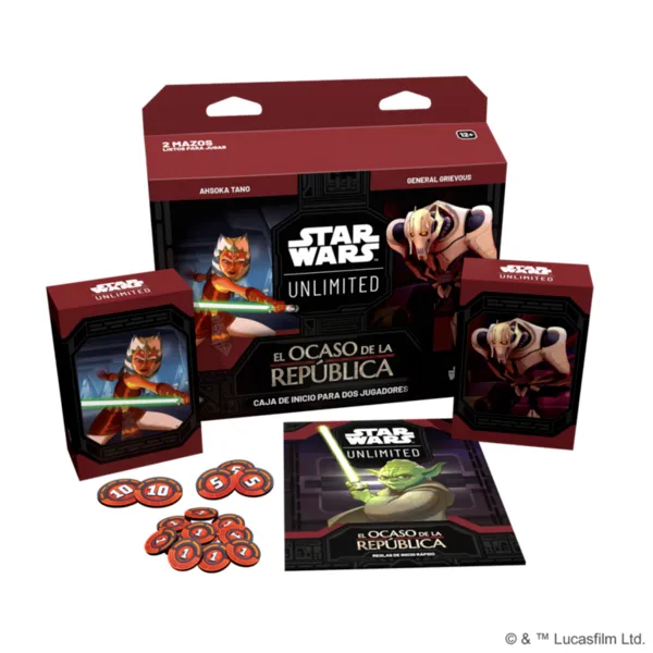 El Ocaso de la República - Caja de Inicio - Star Wars Unlimited Español