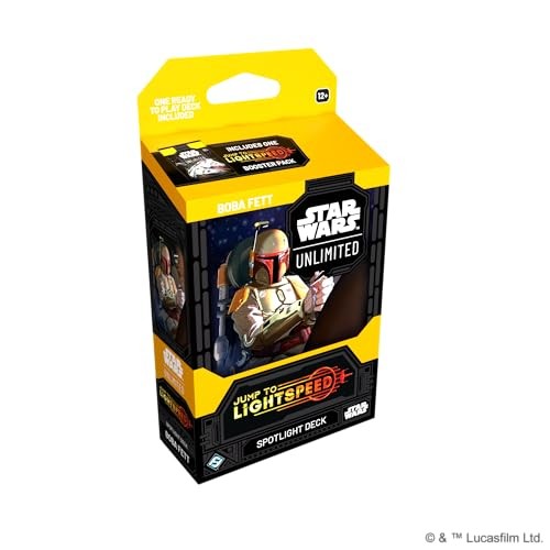 [841333128050] Jump to Lightspeed - Boba Fett Spotlight Deck - Star Wars Unlimited Inglés