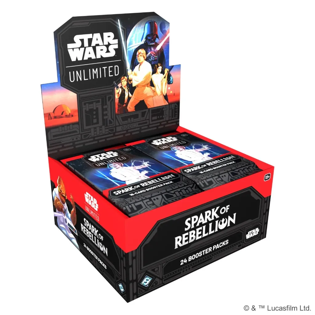 Star Wars Unlimited - Spark Of Rebellion Caja EN