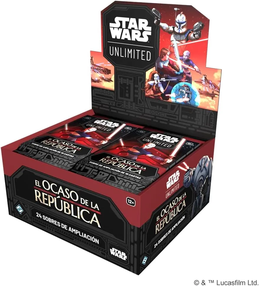Star Wars Unlimited - El Ocaso de la República Caja ES