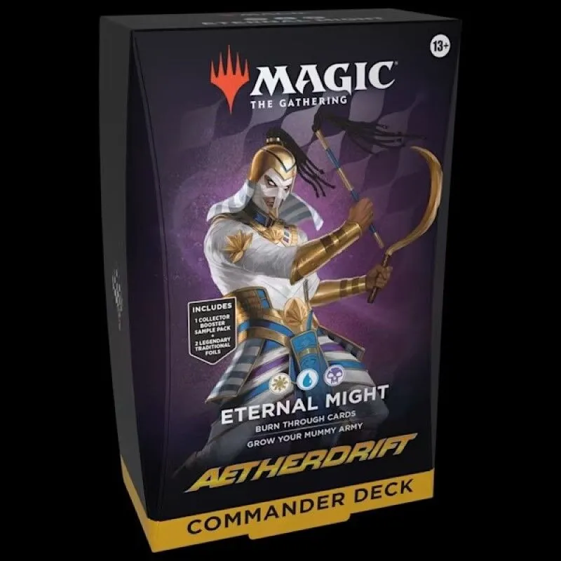 [1951662791451] Eternal Might Inglés - Commander Precon Aetherdrift