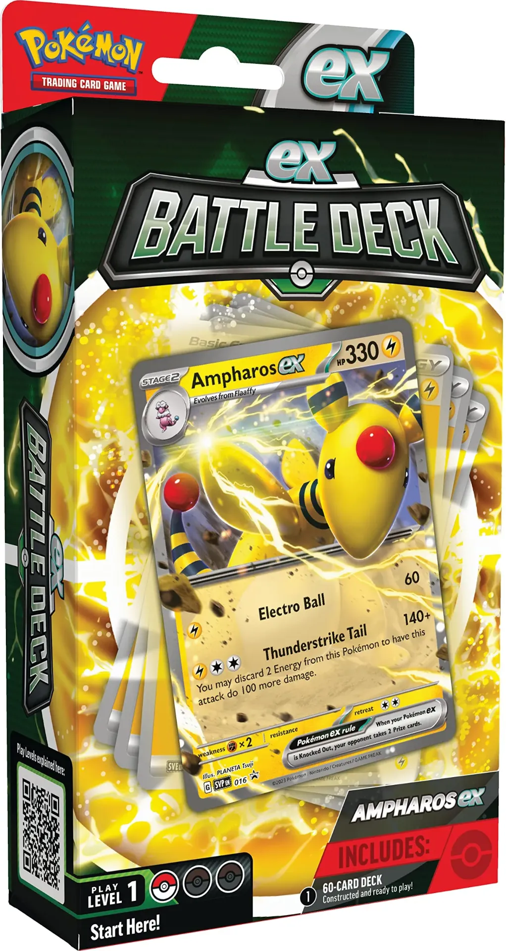 [820650852282] Pokémon Ampharos- EX Battle Deck EN