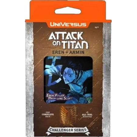 [810155270810] UNIVERSUS - ATTACK ON TITAN - EREN + ARMIN DECK INGLÉS