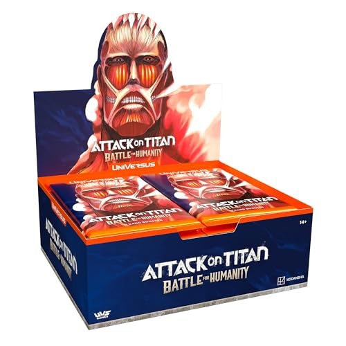 [810155270308] UNIVERSUS - ATTACK ON TITAN - CAJA DE SOBRES INGLÉS