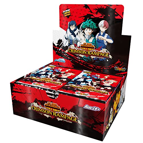 [860006917173] UNIVERSUS - MY HERO ACADEMIA - CAJA DE SOBRES CRIMSON RAMPAGE INGLÉS