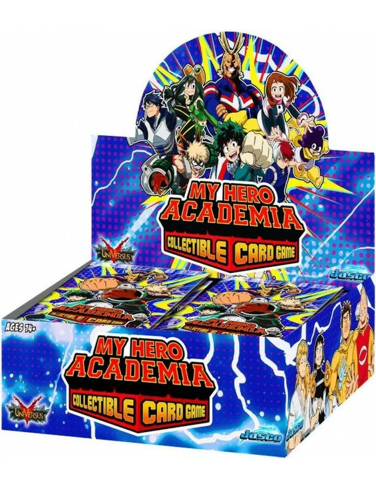 UNIVERSUS - MY HERO ACADEMIA - CAJA DE SOBRES WAVE 1 INGLÉS