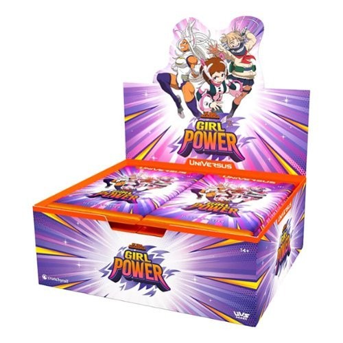 UNIVERSUS - MY HERO ACADEMIA - CAJA DE SOBRES GIRL POWER INGLÉS