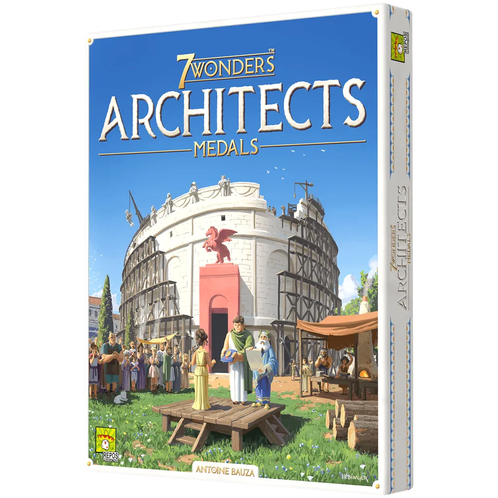 7 Wonders Architects Medals - Expansión juego de mesa