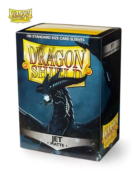 Fundas Matte Jet Negro - Dragon Shield