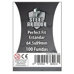 [8425402364031] 100 Fundas Perfect Fit Estándar Steel Armour
