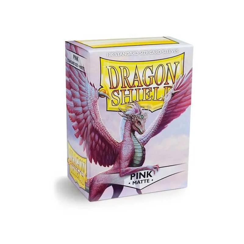 Fundas Pink Matte - Dragon Shield - Standard 100