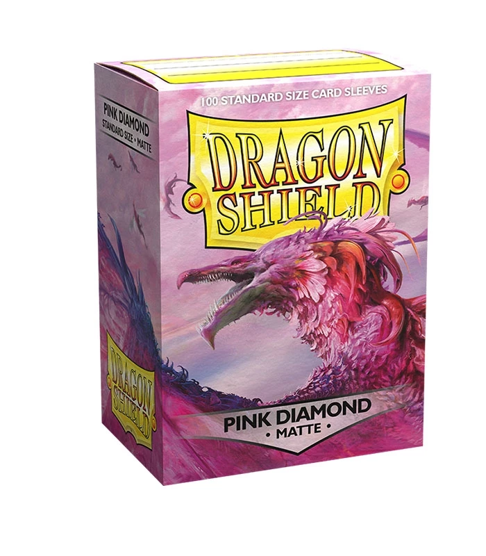 Fundas Pink Diamond Matte - Dragon Shield - Standard 100