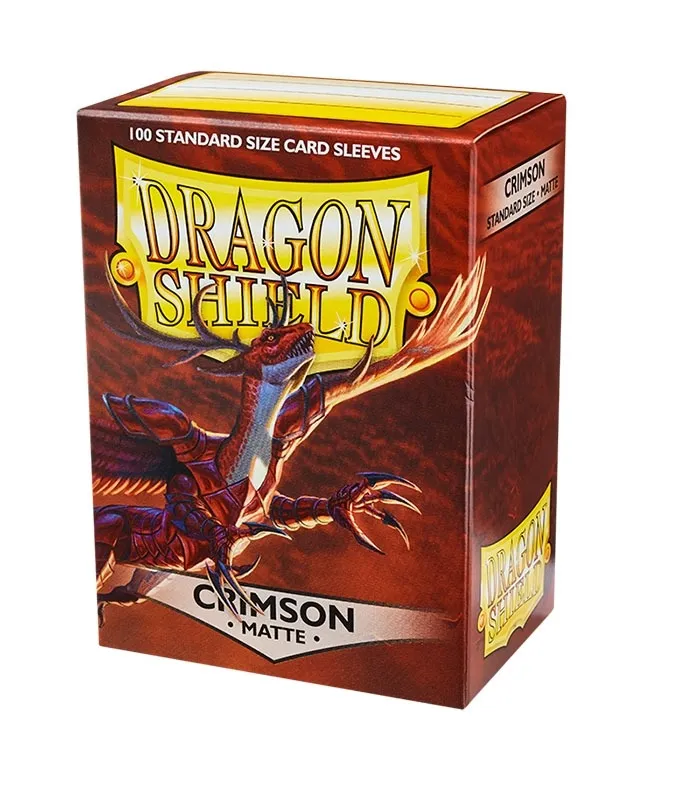 [5706569110215] Fundas Matte Crimson Rojo - Dragon Shield