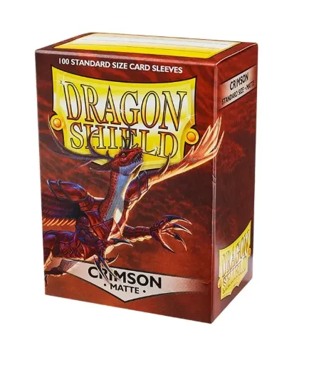 Fundas Matte Crimson Rojo - Dragon Shield