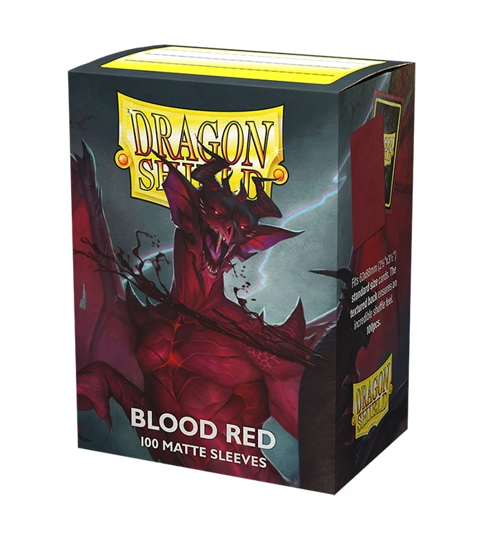 Fundas Matte Blood Red - Dragon Shield