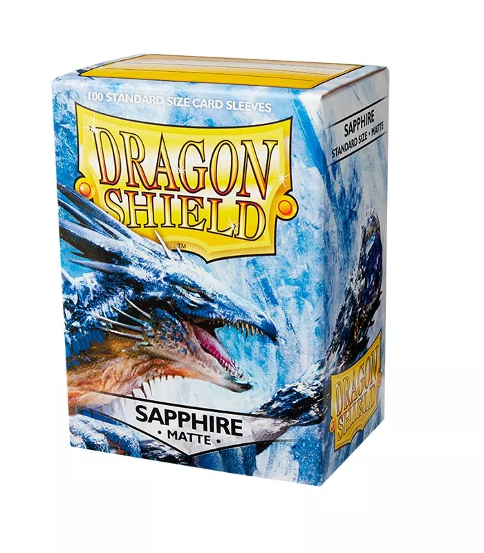 [5706569110284] Fundas Sapphire Zafiro Matte - Dragon Shield Standard 100