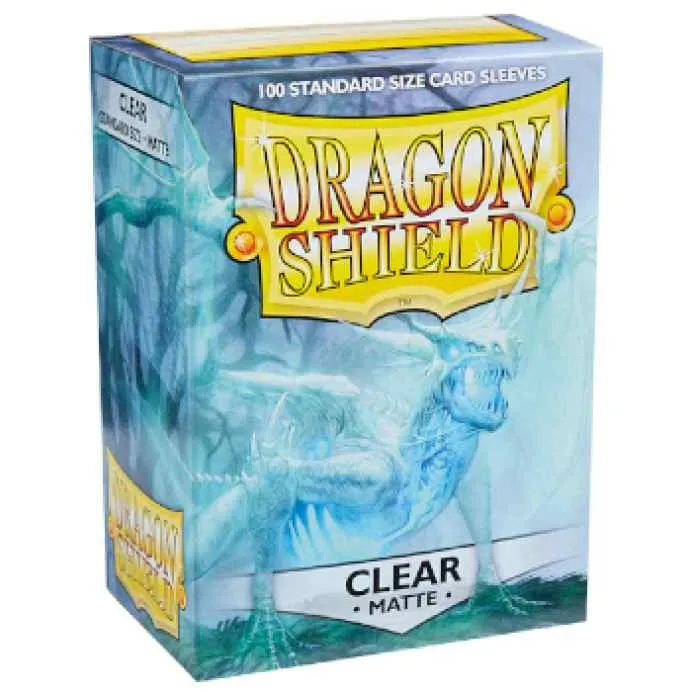 Fundas Clear Matte Dragon Shield - Tamaño Standard