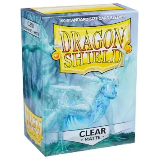 Fundas Clear Matte Dragon Shield - Tamaño Standard