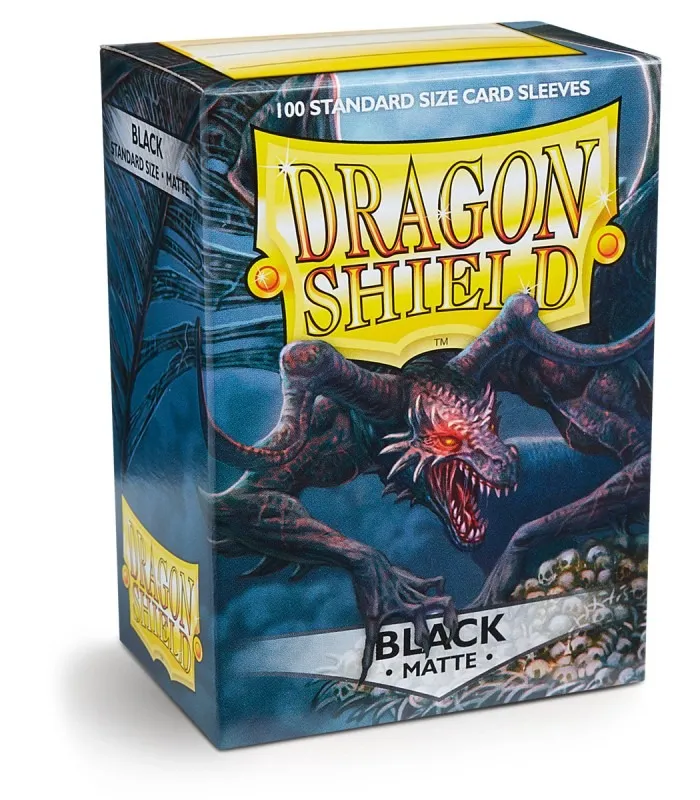 Fundas Matte Black Negro - Dragon Shield