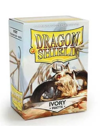 Fundas Matte Blanco Marfil Ivory - Dragon Shield