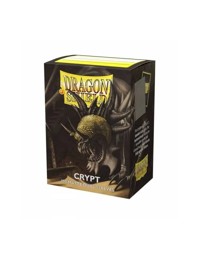 Fundas Dual Matte Crypt (100 ud.) - Dragon Shield