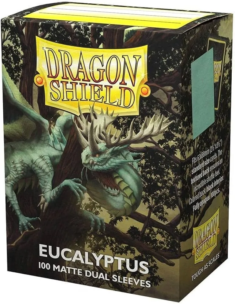 Fundas Dual Matte Eucalyptus (100 ud.) - Dragon Shield