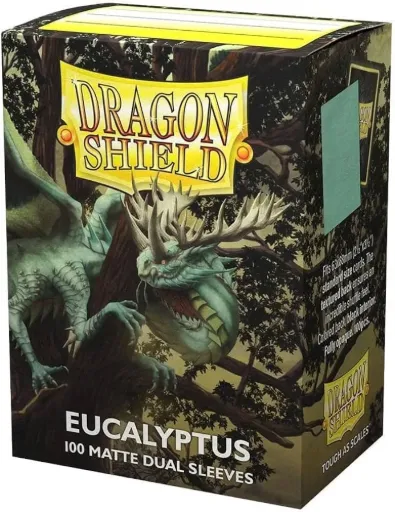 Fundas Dual Matte Eucalyptus (100 ud.) - Dragon Shield