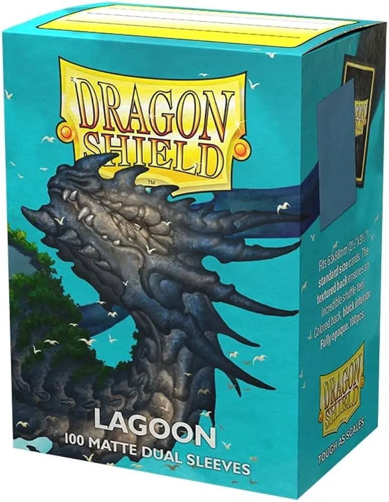[5706569150488] Fundas Dual Matte Lagoon Azul - Dragon Shield