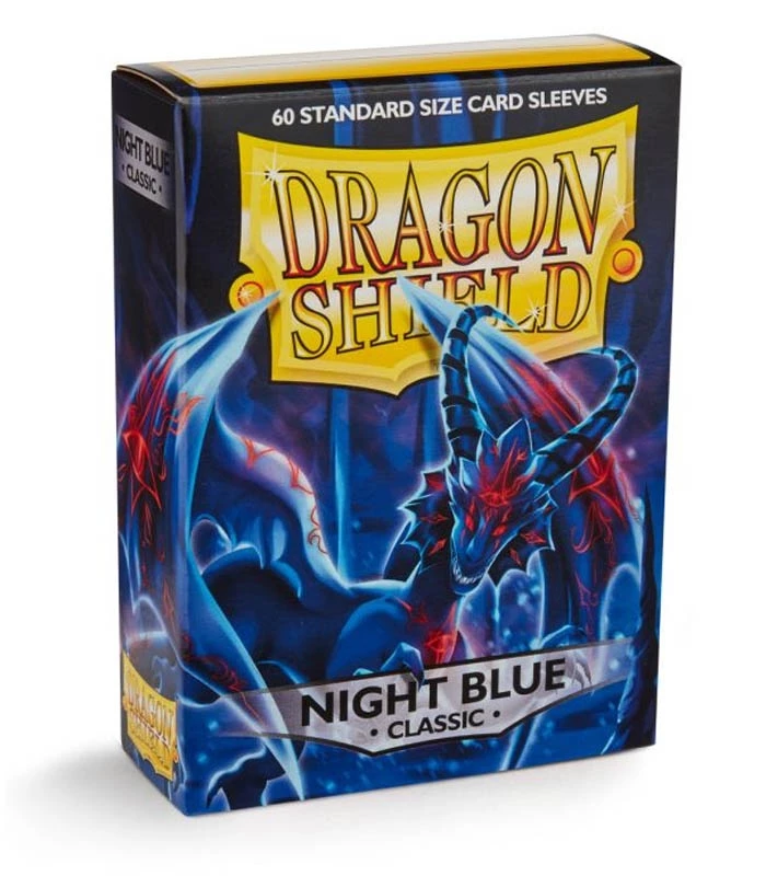 Fundas Night Blue Classic (60 ud.) - Dragon Shield